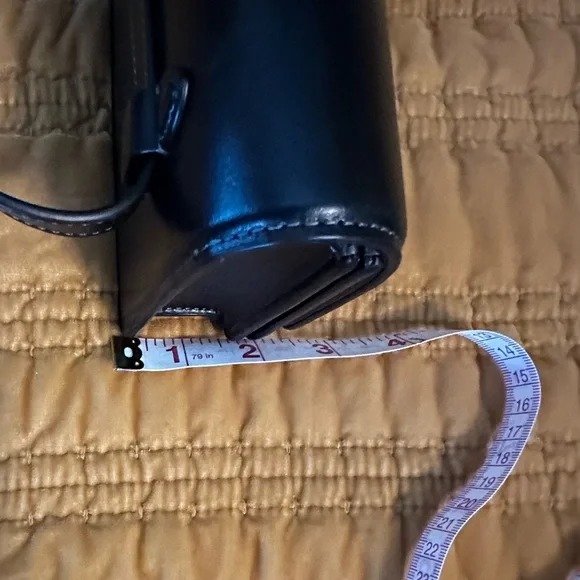 Coach Black Belt Bag with Silver Accent - Picture 6 of 7